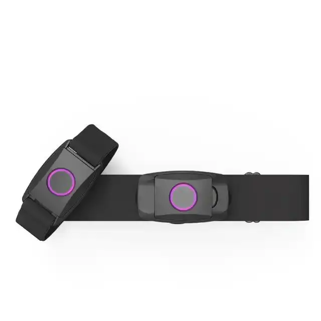 High Accuracy Bluetooth5.0 ANT+ ECG/PPG Heart Rate Tracker Armband and Chest Band Heart Rate Monitor