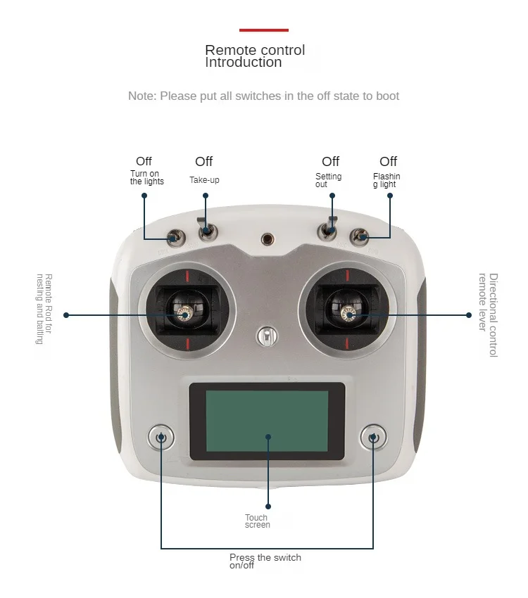 Jetsahrk Fish Finder Bait Boat Carp Fishing Fishing Bait Boat With Fish Finder and GPS Remote Control Fishing Bait Boats