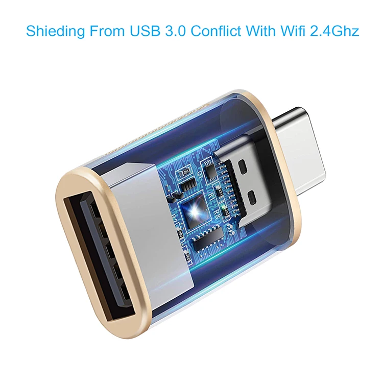 Модный дизайн цинковый сплав 5 Гбит/с Sbtool Usb3.0 Женский к Usb Type C Мужской