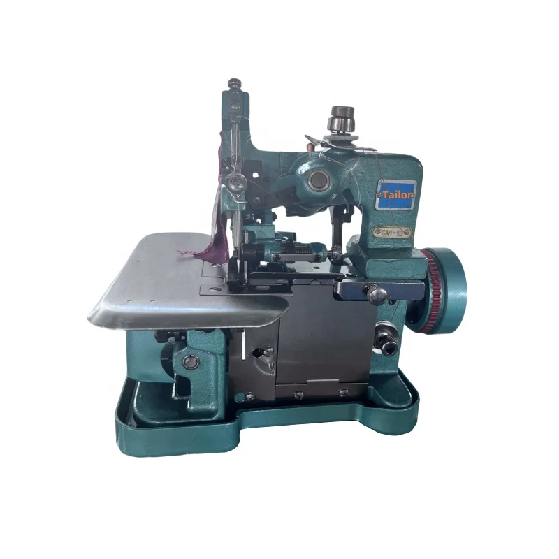 GN1-1D three thread  medium speed mini overlock sewing machine   with motor for home sewing