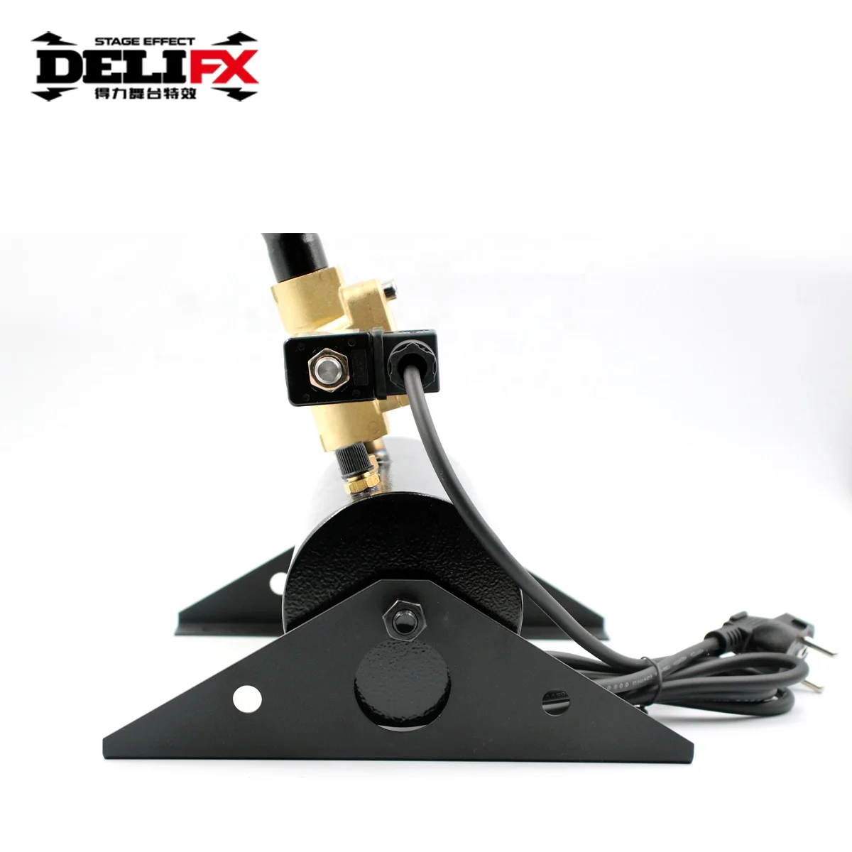 DELIFX 100W Air Driven Special Effects Confetti Machine 0.8-1.2MPA Mini confetti fall streamer cannon Outdoor Stage Equipment