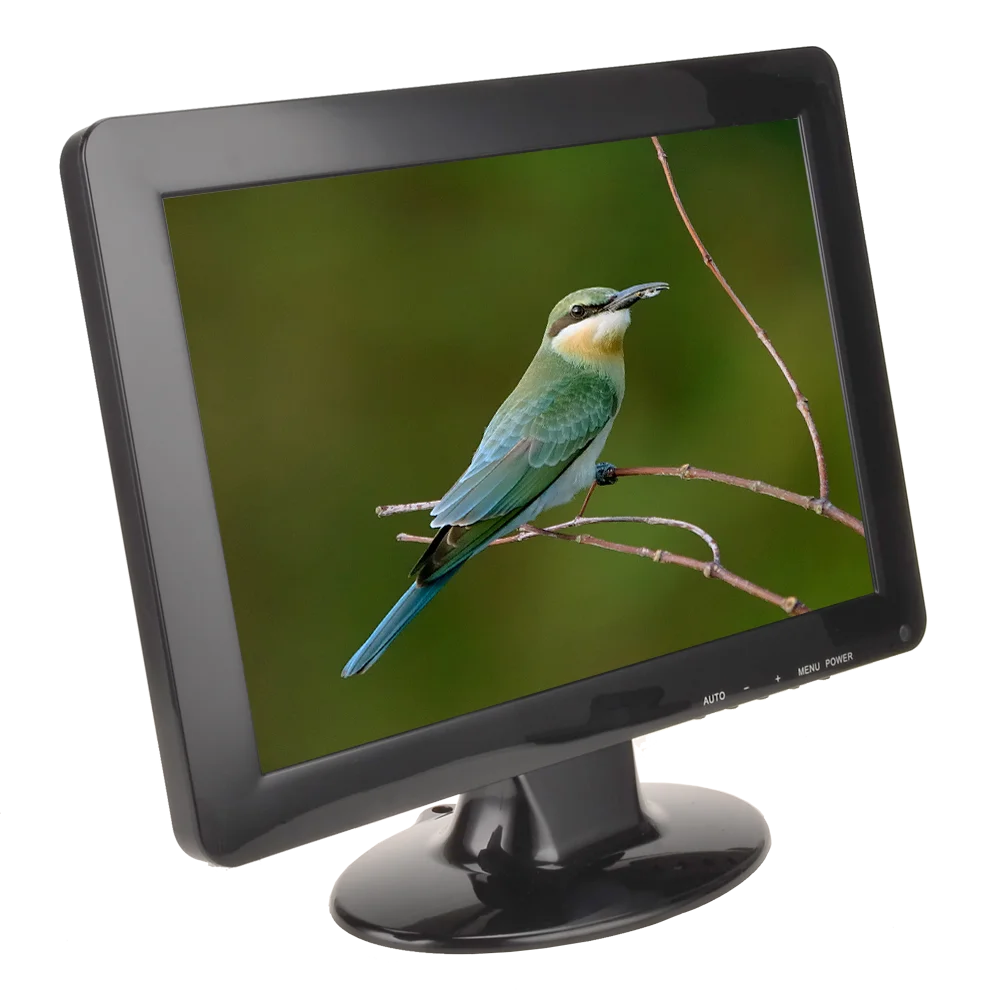 12 Inch 12 Volt DC TFT LED CCTV Monitor Cheap 12Inch LCD Car PC Monitor with BNC Input