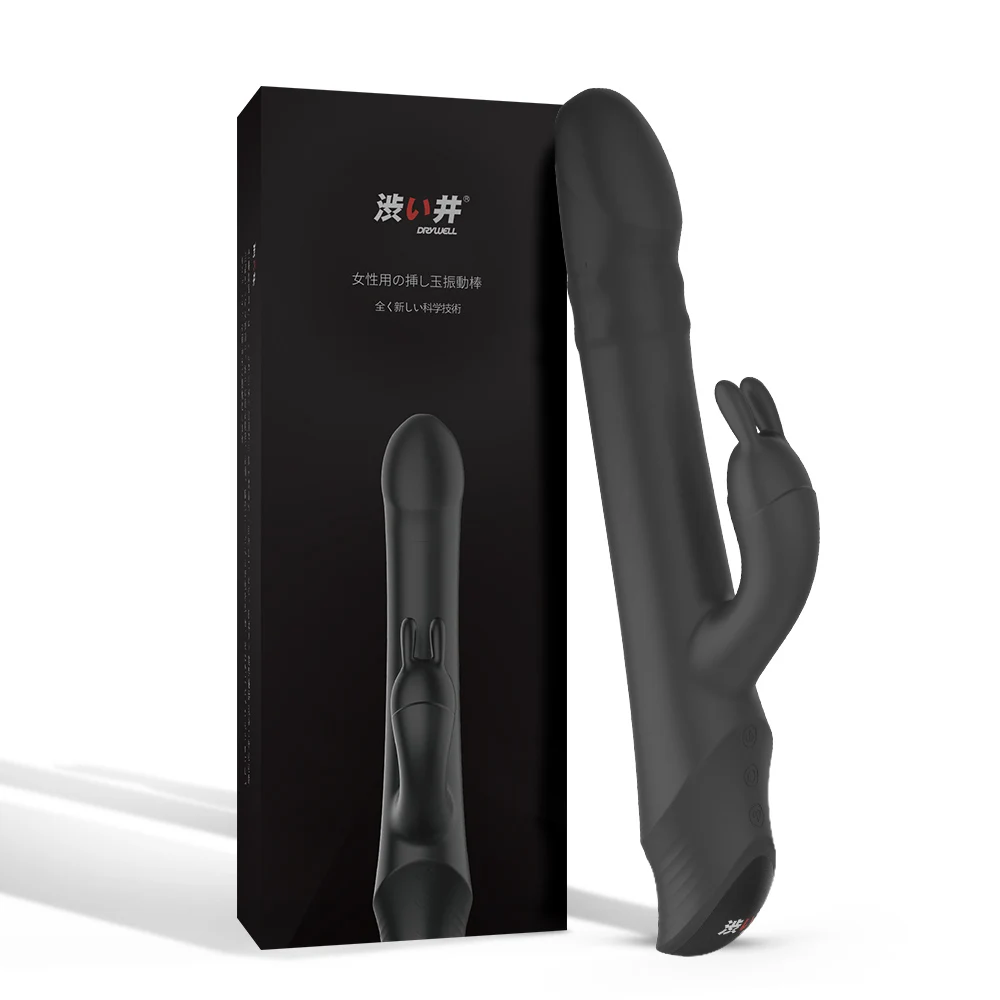 
DRYWELL Medical Soft Silicone Rabbit Vibrator Adult Sex Toys For Women and Couple Vagina G Spot Clitoris Vibrator 