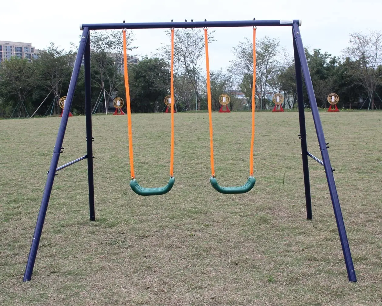 Winning Wholesale supply outdoor kids patio Outdoor Entertainment Recreational Child Swing sets playground children swing chair
