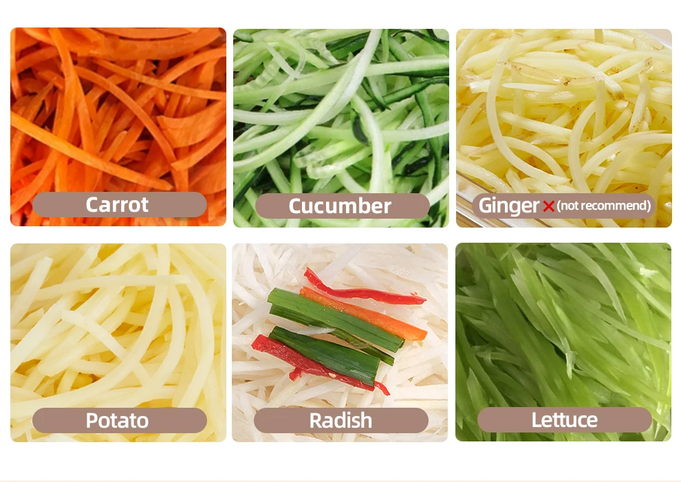 Food Processor Vege Cutter Multifunctional Vegetable Cutter shredder slicer dicer Fruit Slicer