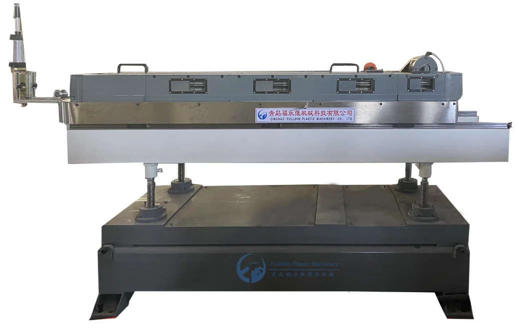 PVC PE plastic single wall electric wire protector corrugated hose pipe making extrusion machine production line