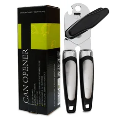 sardine modelo can opener stainless steel manual can opener no scratching safe cut can opener for res