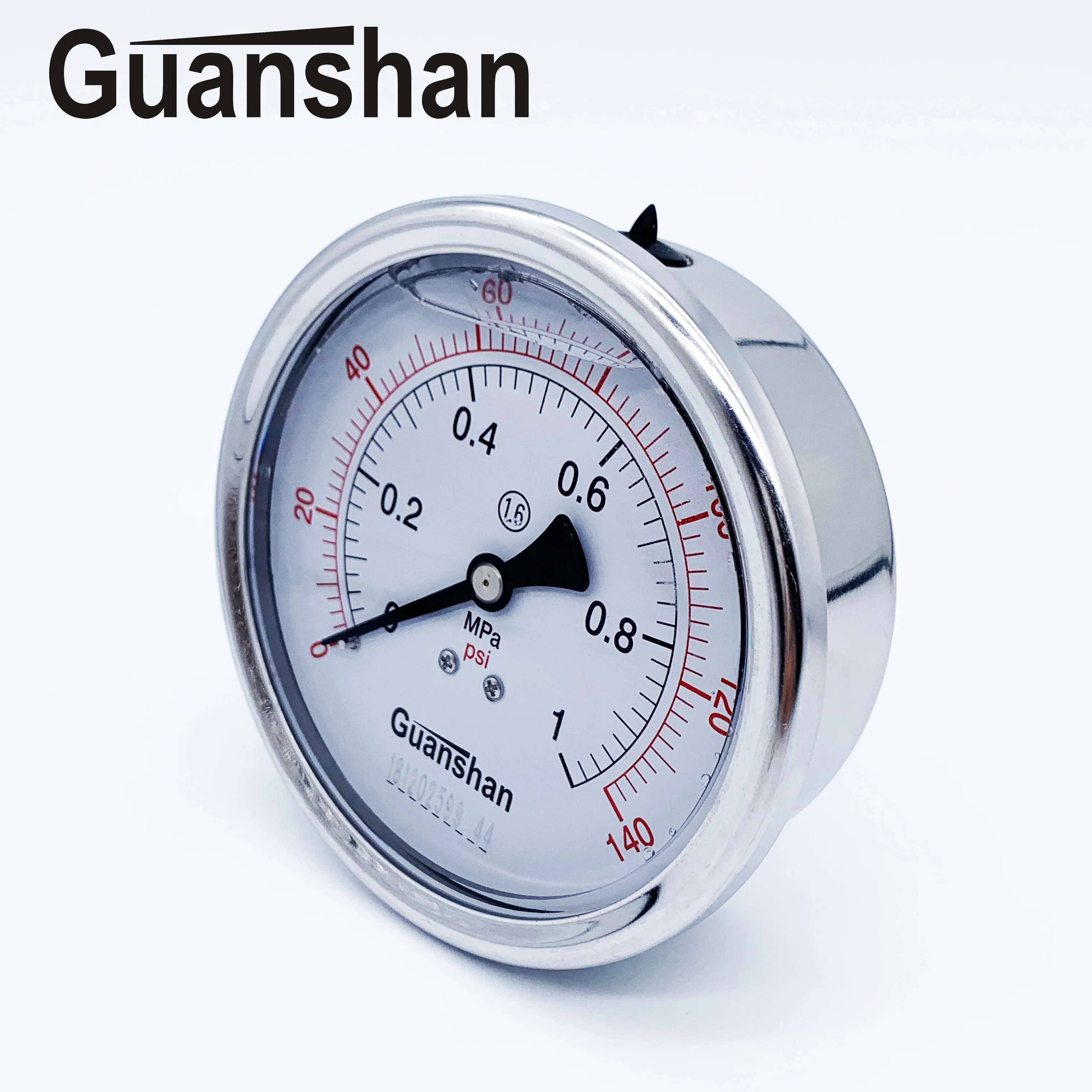 air manometer pressure gauge Scale range Air Compressor Hydraulic Pressure temperature controller oil