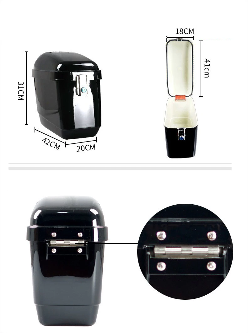 K9 Crown Princes side box Motorcycle trunk Both sides box Electric motorcycle universal hanging box toolbox
