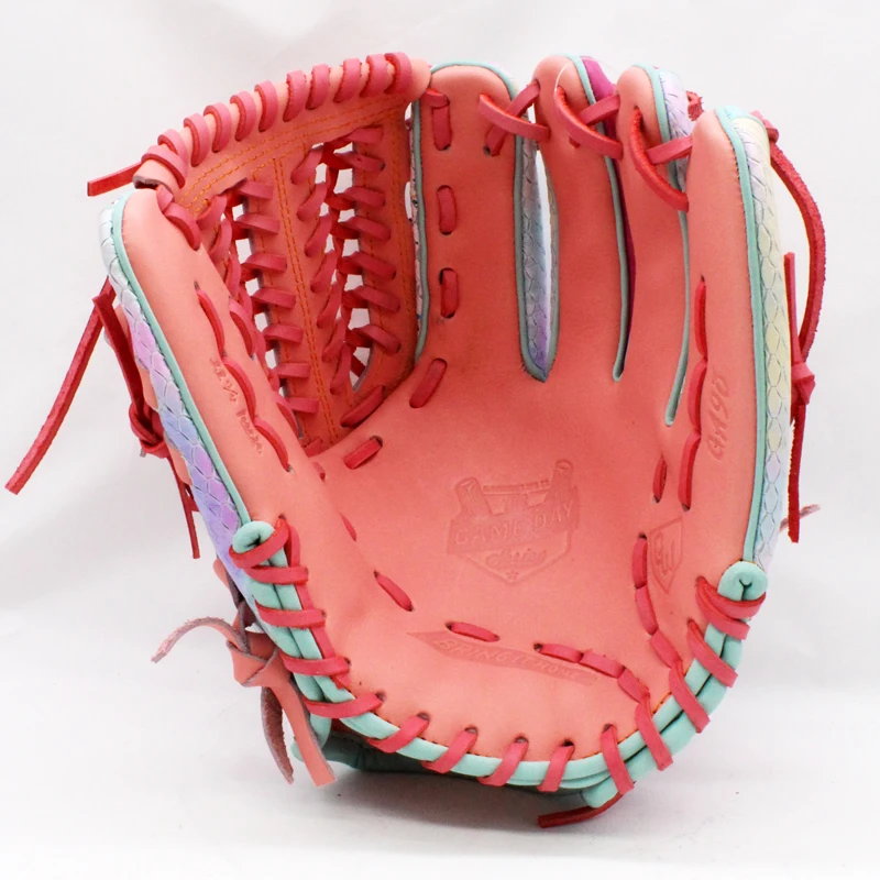 Gloves Factory Provide Break in Service Pink Softball Pitching Fast Pitch Glove For Girls