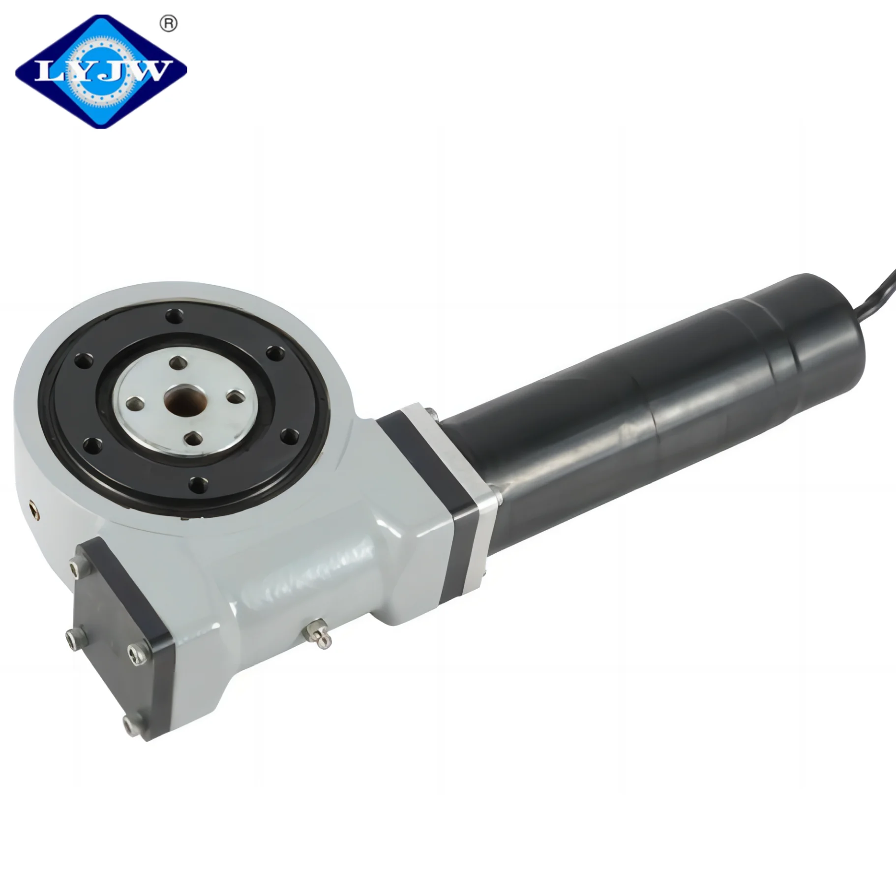 Swing Drive Motor 12V 24V Actuator For Solar Tracker Of LUOYANG JIAWEI SLEWING BEARING