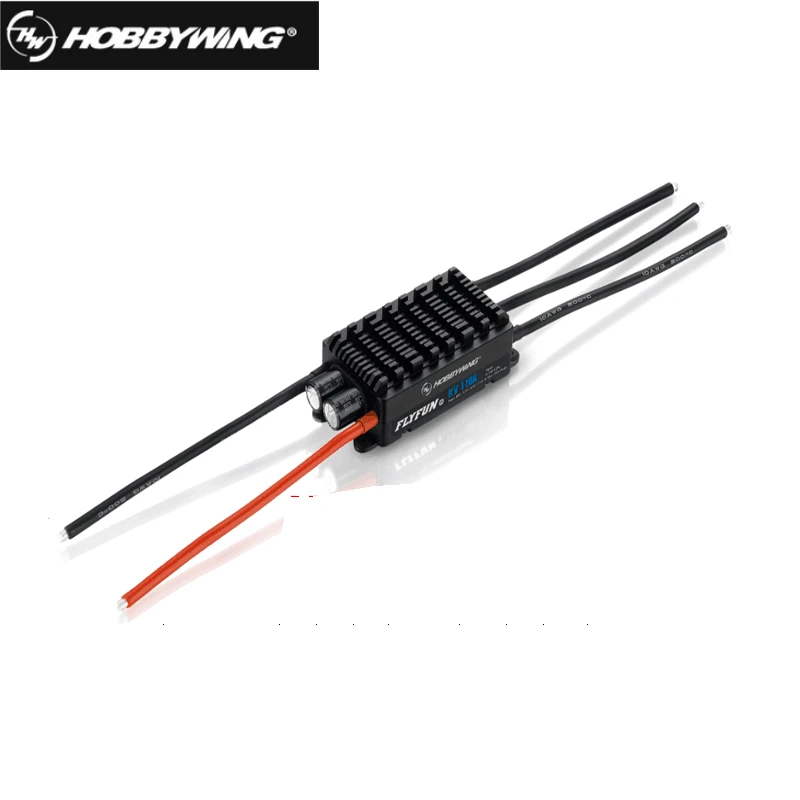 Регулятор скорости Hobbywing FlyFun V5 110A бесщеточный ESC 6-14S Lipo с функцией Део HV OPTO SBEC для квадрокоптера на дистанционном