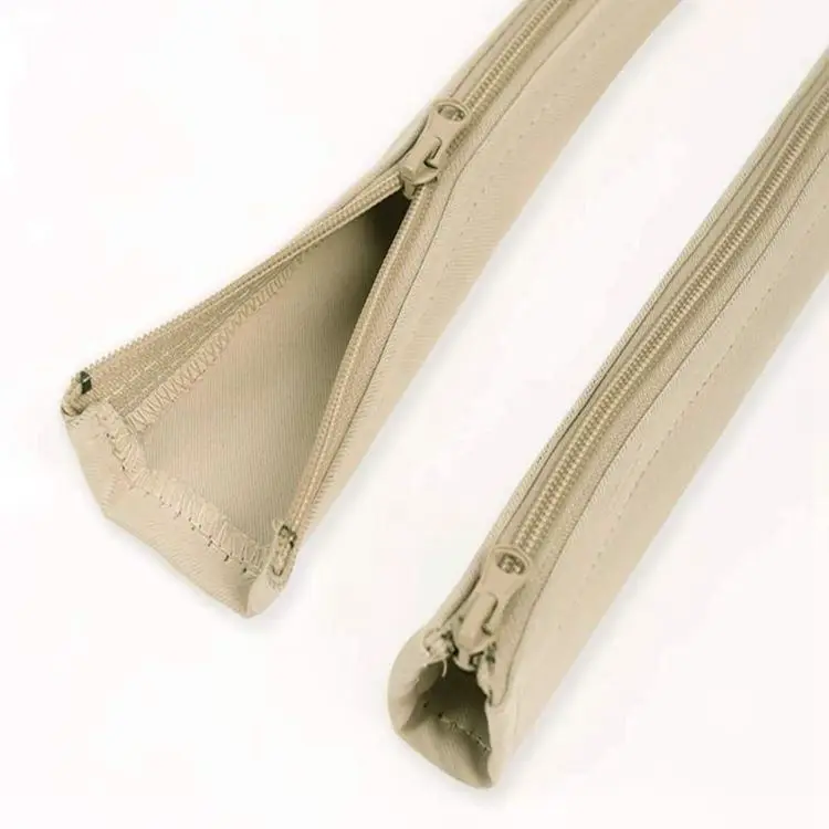 Black Flexible Zipper Wrap Cable Sleeve  Cable Cover  Wire  Cord Hider for Home & Office Organizer Concealer