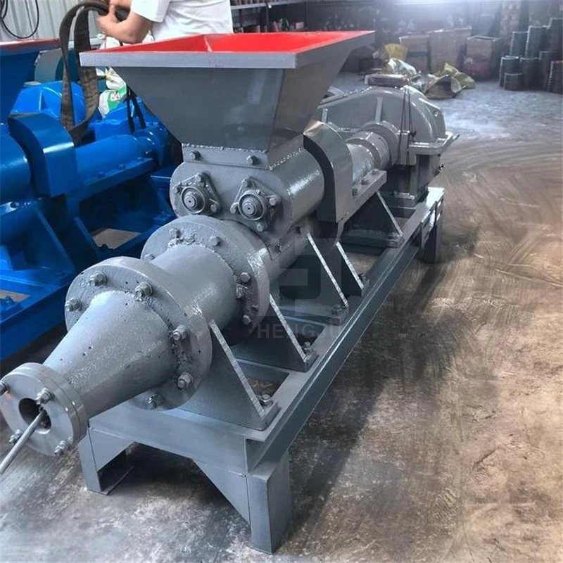 Various Shapes Coal Stick Forming Machine Charcoal Powder Extruder Bar Rod Extruder Machine