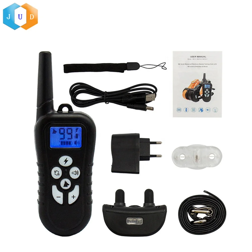 2022 Dog Slave Training Collar, 1000M Electric Remote Dog Training Collar Shock, 100 Levels Long Distance Shock Collar For 3 Dog