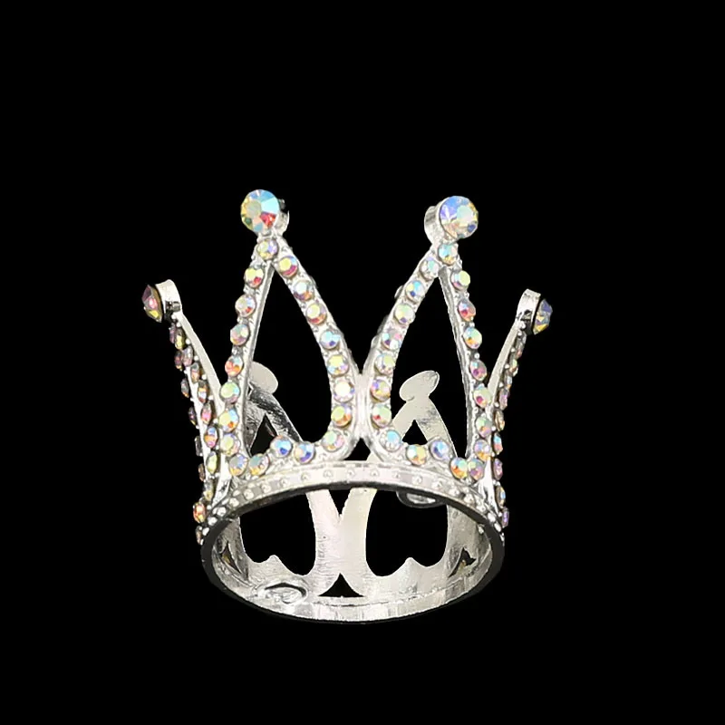 New wrought iron crown dessert decoration queen crown birthday cake baking decoration Bouquet decoration Flower shop supplies