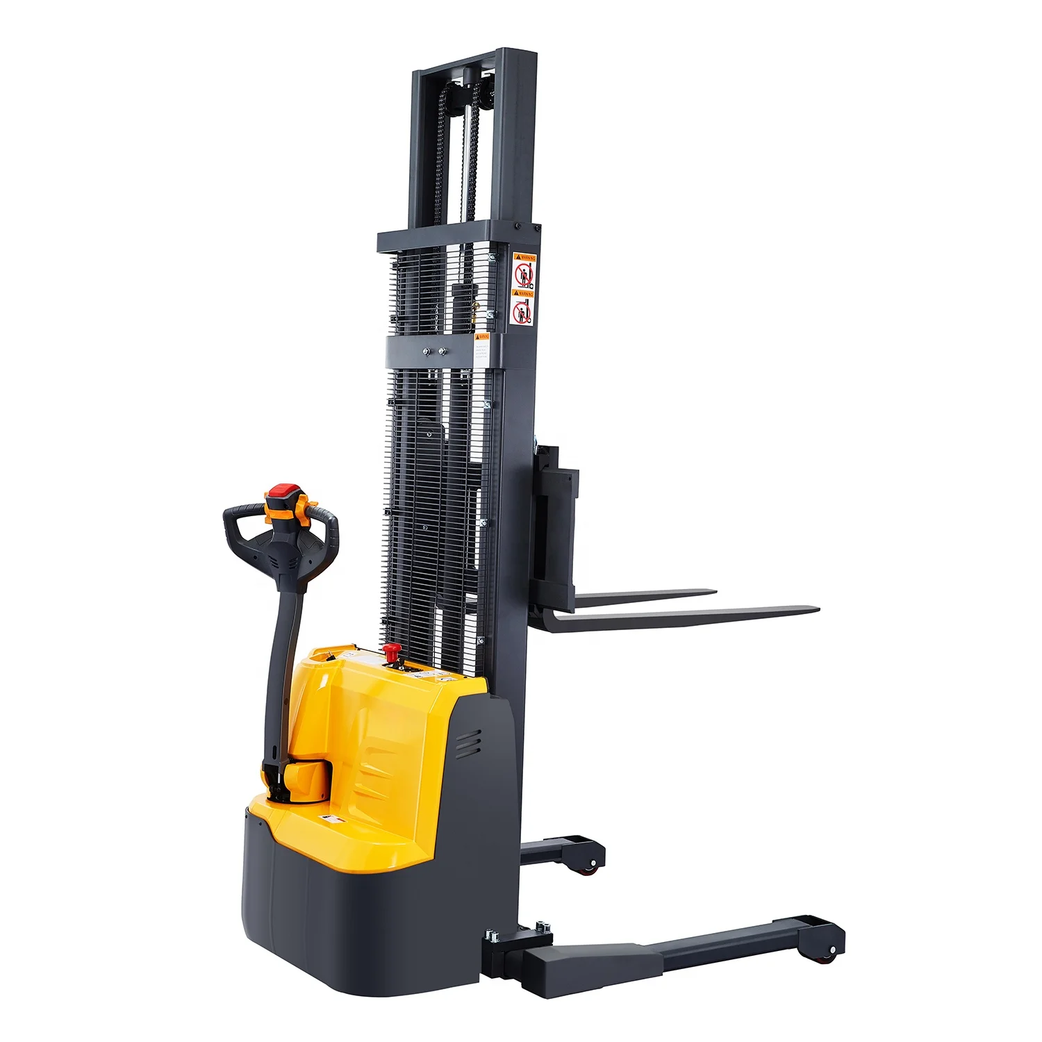 Xilin 1500kg/3300lbs 1.5ton Max.lift height 3000mm Electric Walkie Straddle Stacker