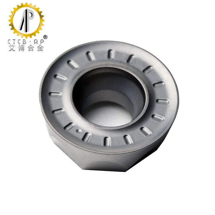 CNC Machining Carbide Milling Insert RPMT1204MO Face Milling Cutter