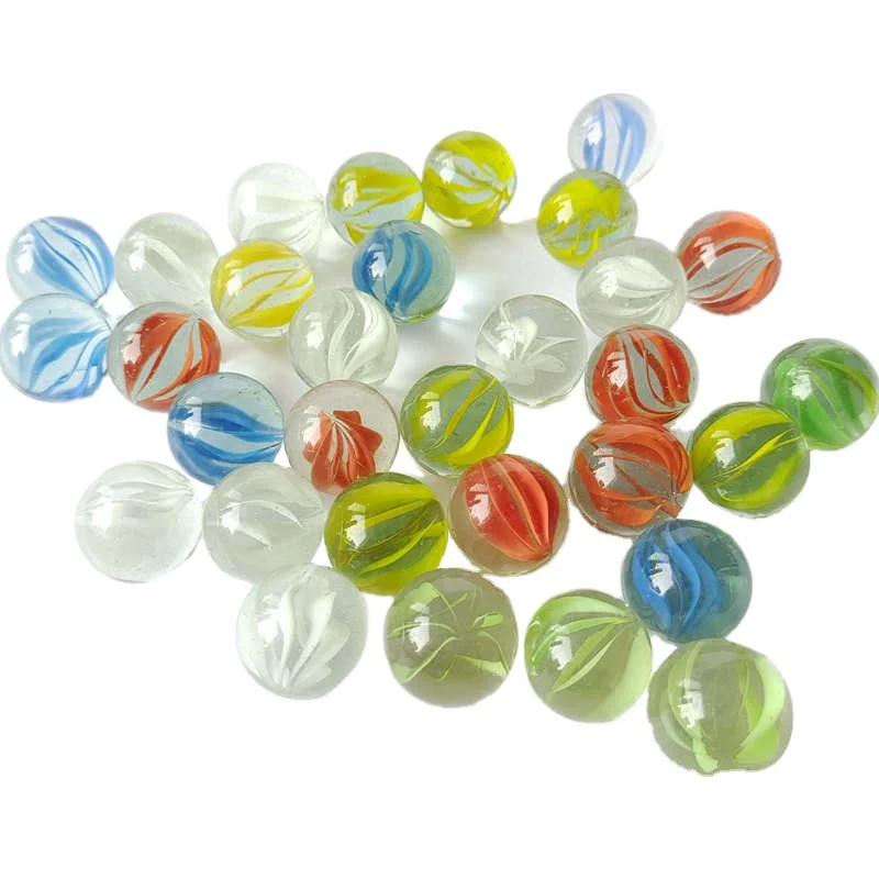 colorful games using DIY decoration building wall and paver glass marbles