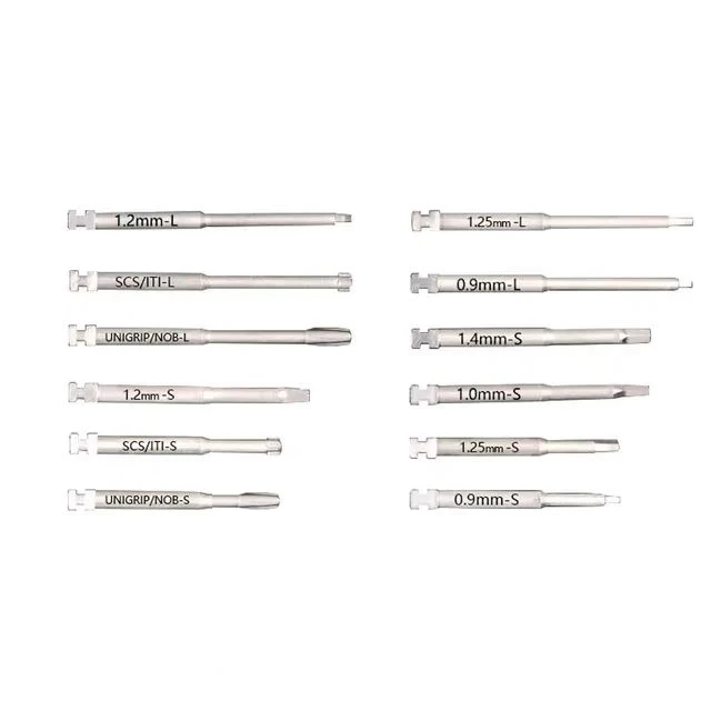 Factory Directly Universal Manual Screw Driver Files Removal System Dental Implant Tools Torque Wrench Kit