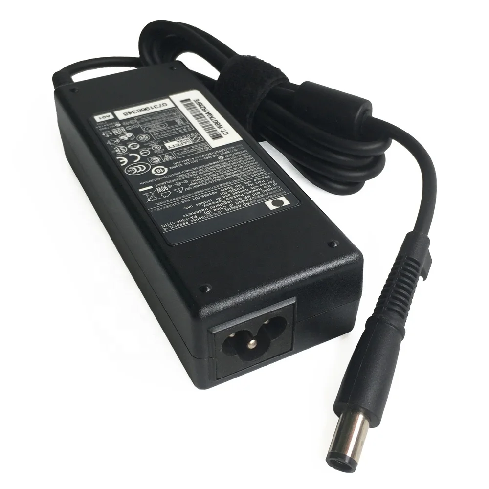 90w 19v 4.74a ac adapter For HP Pavilion DV6 DV7 CQ60 G6 G60 G62 Laptop charger big pin