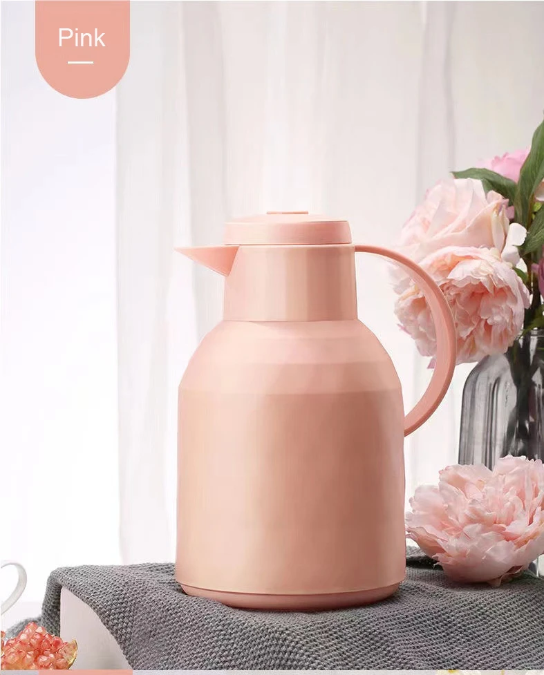 Nordic Home Glass Inner Rhomboid Insulation Pot Large Capacity Thermos Bottle Thermos Flask Coffee Pot Hot Kettle