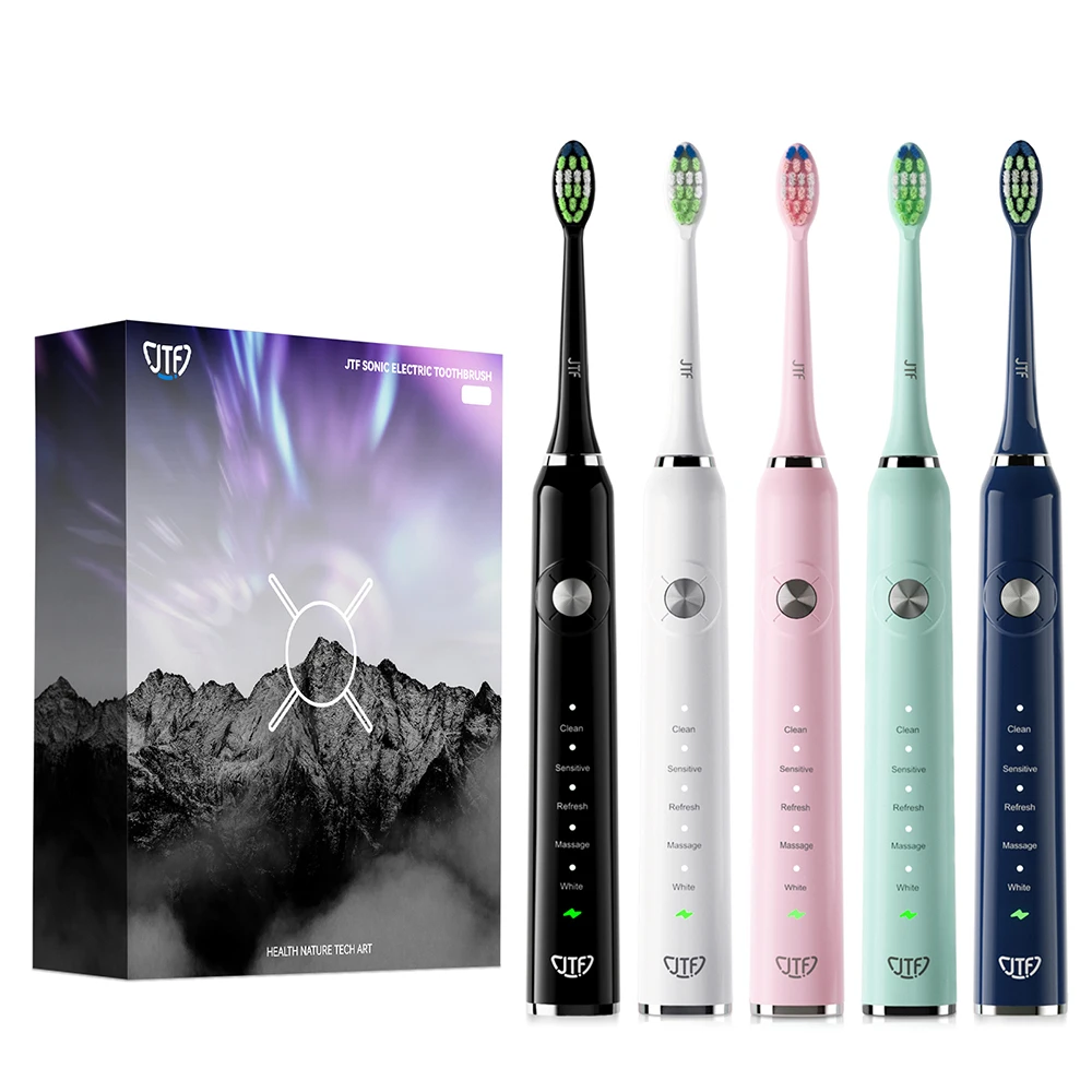 JTF Cheap Wholesale IPX7 Waterproof Electric Teeth Whitening Equipment Home Travel Dental Electric toothbrush