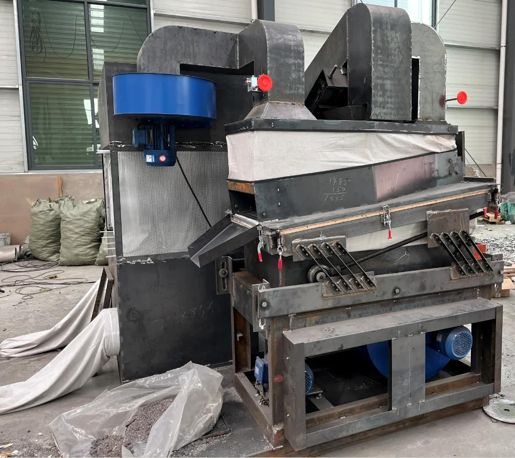 Hzzg electrostatic plastic copper Wire separator granulator machine