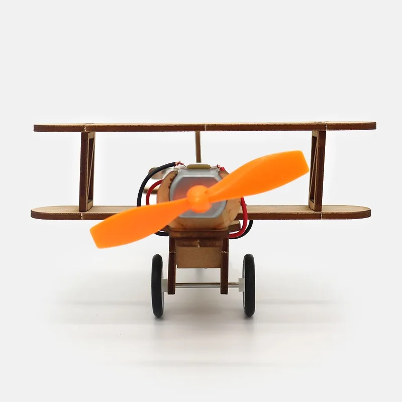 DIY toy aircraft plane Kids Science Experiment STEM toys educational