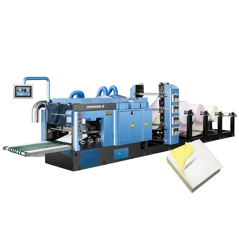 Multi layer continuous computer paper perforating folding machine bill receipt paper perforating folding machine
