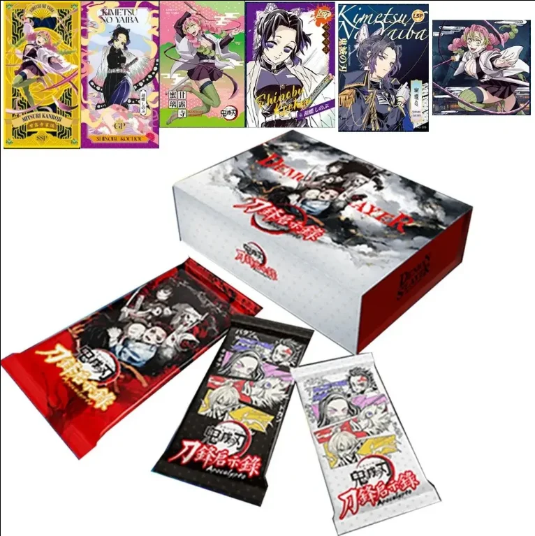 Коллекционная карточка с японским аниме «Убийца демонов» Nezuko Tanjirou Kimetsu No Yaiba CCG TCG коллекционная бустер игрушки подарок