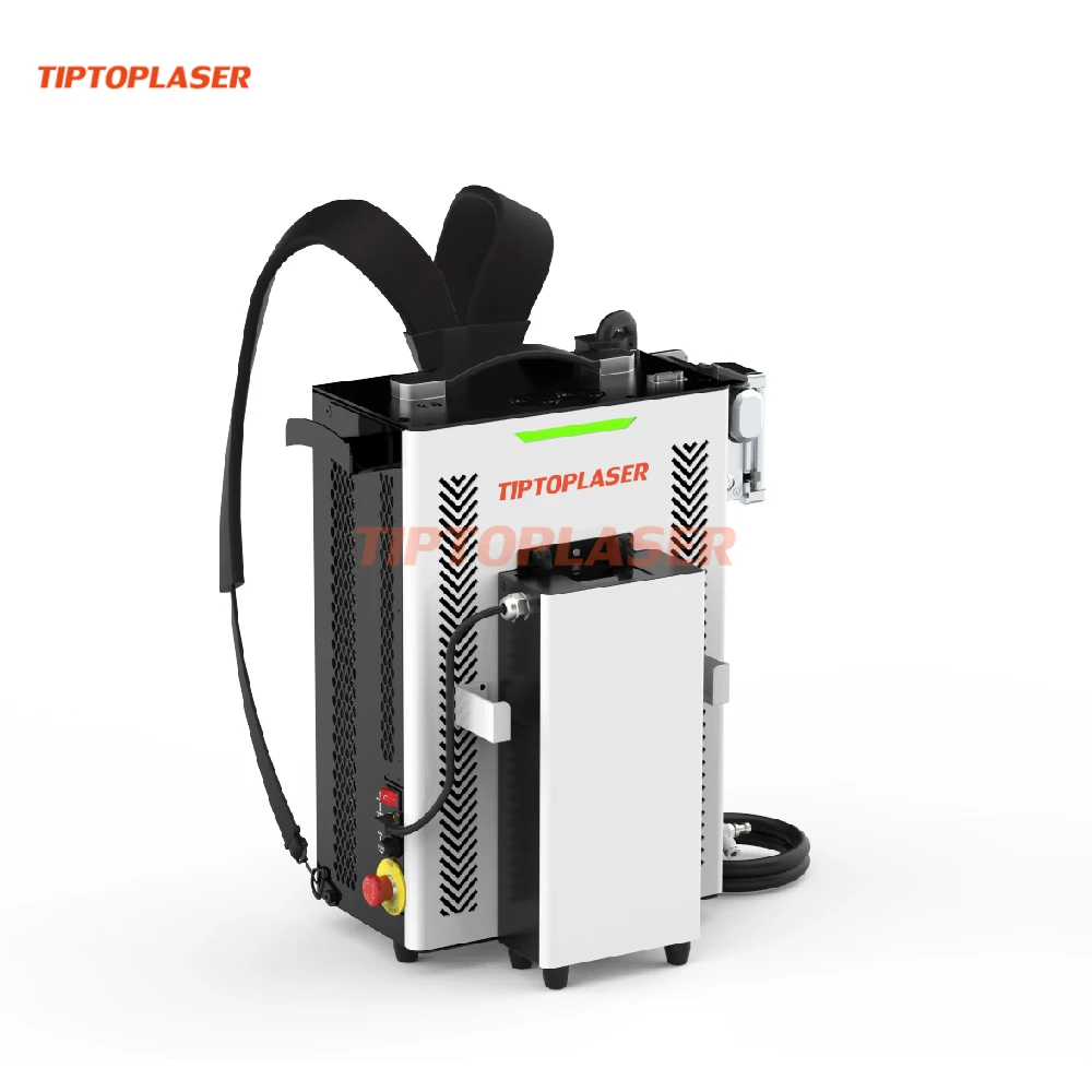 200W 300W Factory Best price pulse laser cleaning machine with battery portable lazer rust paint cleaner 2024 new product