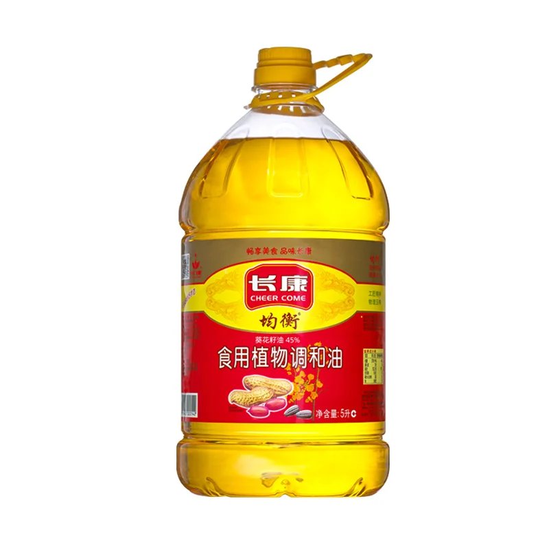 5L Per Bottled Mixed 45% Sunflower Oil Edible Cooking Oil Price High Oleic Refined Sunflower Oil