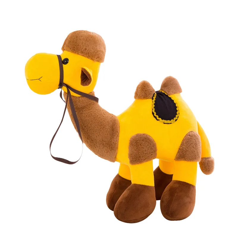 wholesale soft camel plush toy camel stuffed animal Custom LOGO travel souvenirs camel toy animal graduation gifts bactrian came