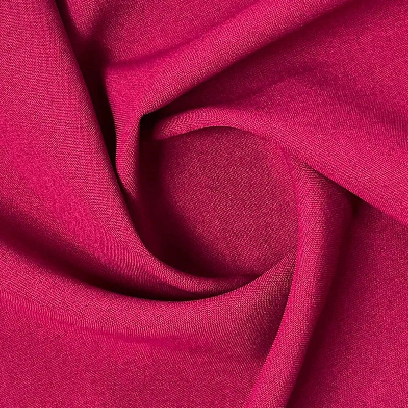 Popular Muslim Clothing Fabric Polyester Satin Solid Color Customizable Pattern Robe Fabric