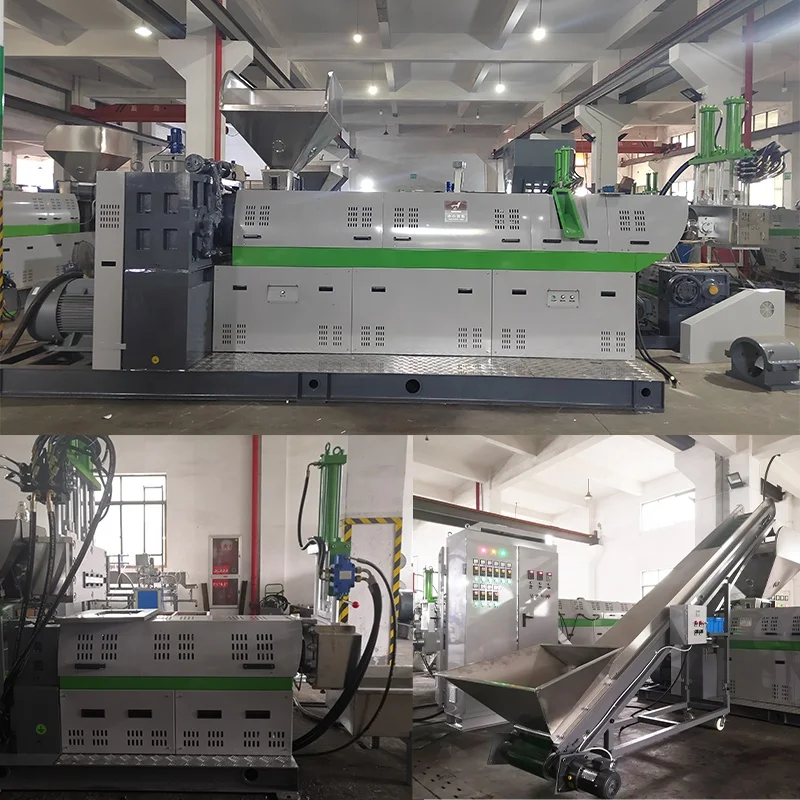 low cost  LDPE PELD PP ABS plastic raw material recycling reprocess  pellets making machine