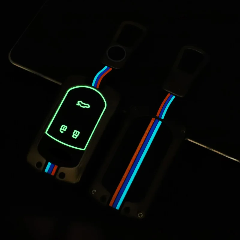 Car Smart Key Case Shell Cover For Chery Tiggo 3 5 Chery ARRIZO 3 7 Chery E3 E5 Bonus 3 Buttons Auto Keychain Bag Accessories