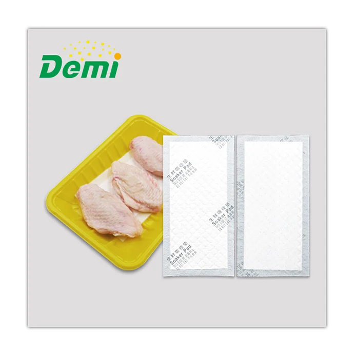 Direct Selling Solid Color Multifunctional Food Water Absorbent Meat Paper Pad