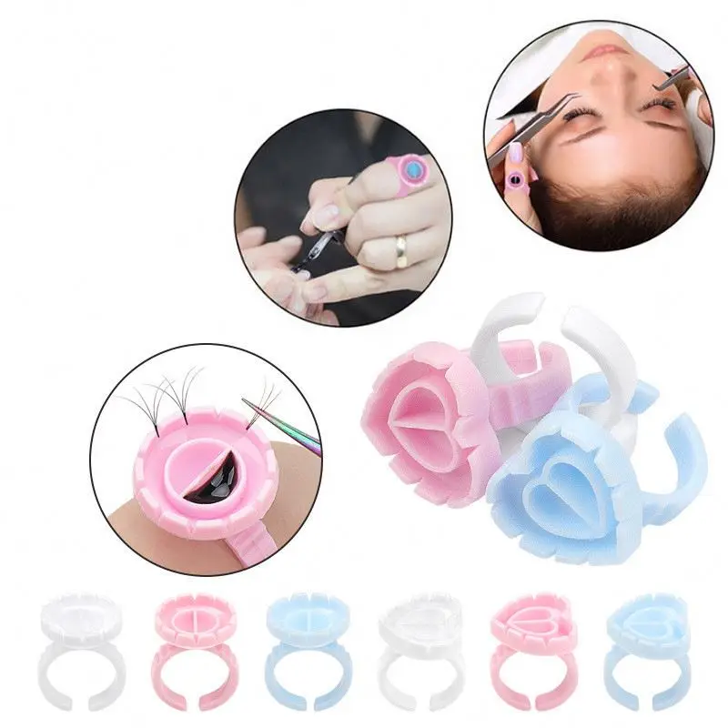 Glue rings eyelash extension tools ,sytf eyelash extension ring