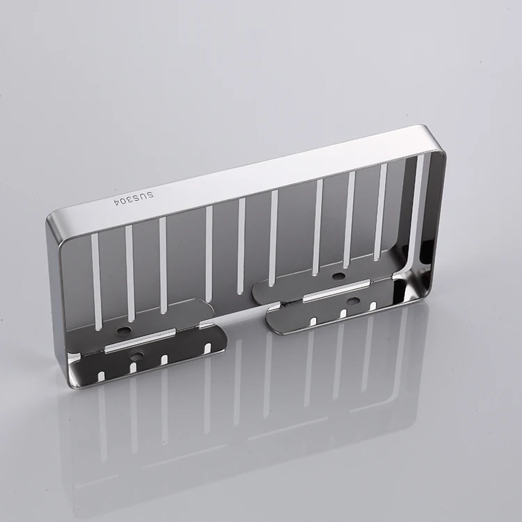 Wholesale Multi Color SUS304 Stainless Steel Large Storage Soap Rack Bathroom Accessories Soap Dishes