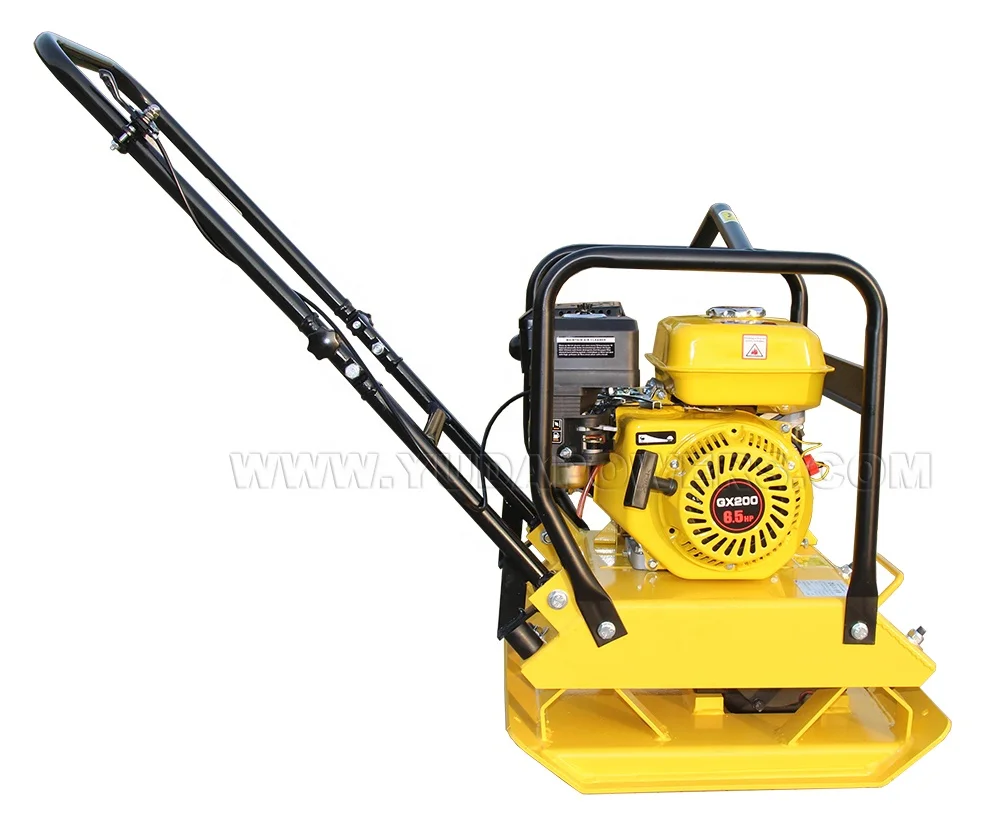 Professional Honda Gx160 GX200 15kn 20kn Vibrator Plate Compactor Gasoline Plate Rammer Excavator Hydraulic Compactor Compaction