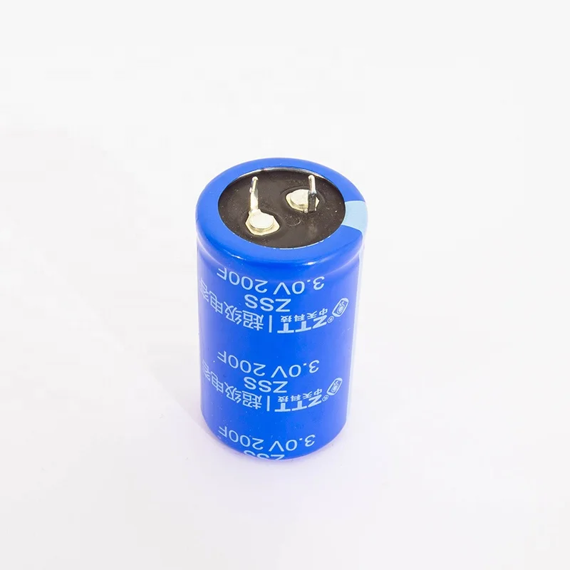 Guaranteed quality proper price snap-in  supercapacitor 3.0V 200F supercapacitor Ultracapacitor 3.0V 200F, EDLC super-capacitor