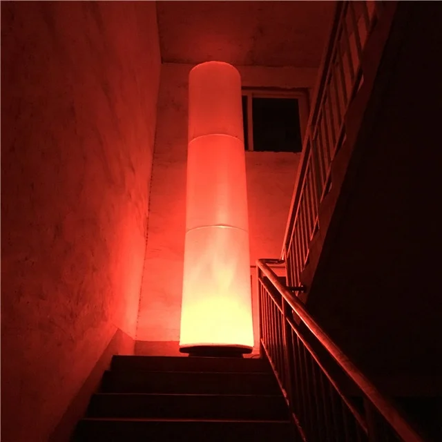 Indoor Space Decorative Inflatable Color Pipe For Hanging