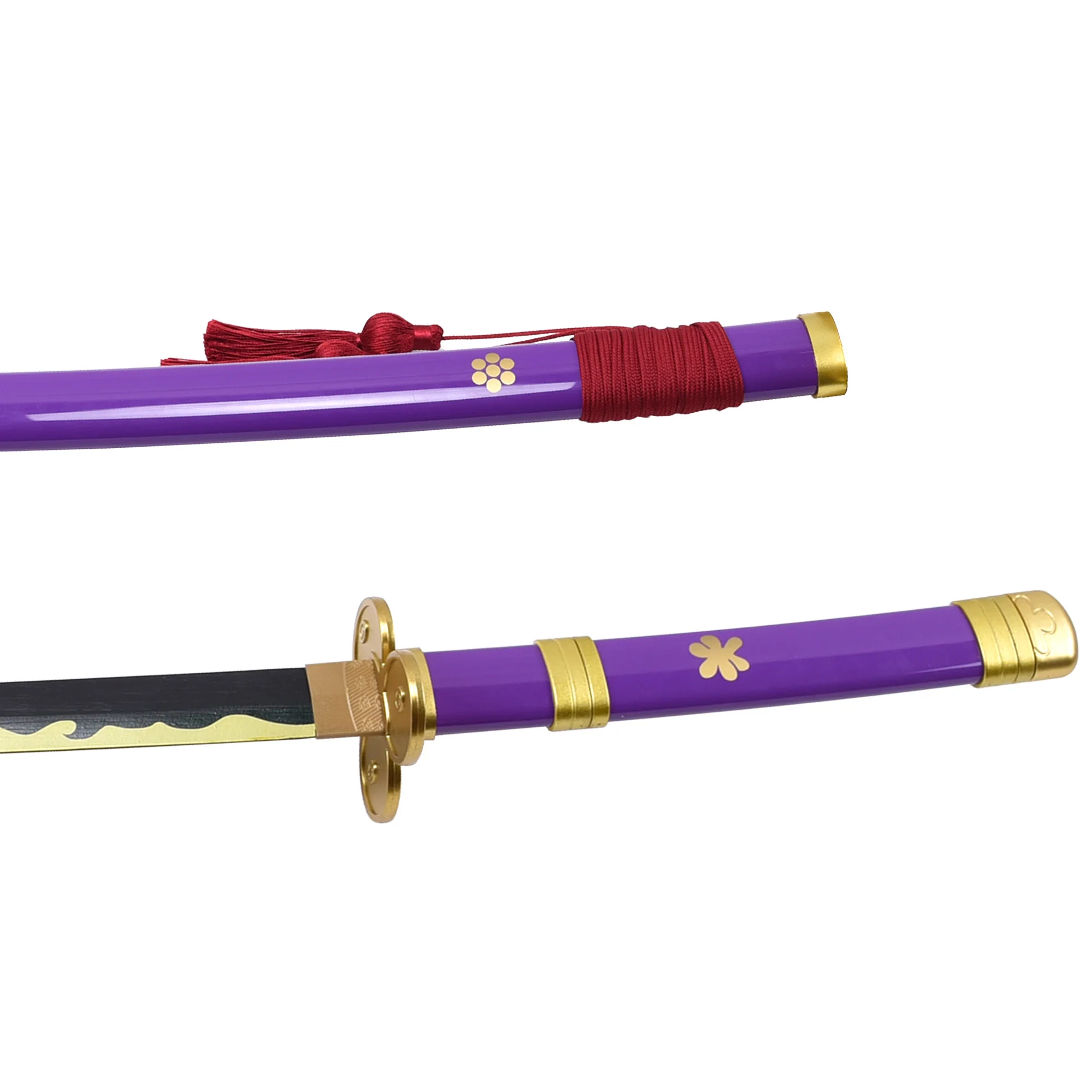 Ming Hu Anime Sword Bamboo Blade Demon  Sword Purple Yan Mo Japanese sword  Cosplay