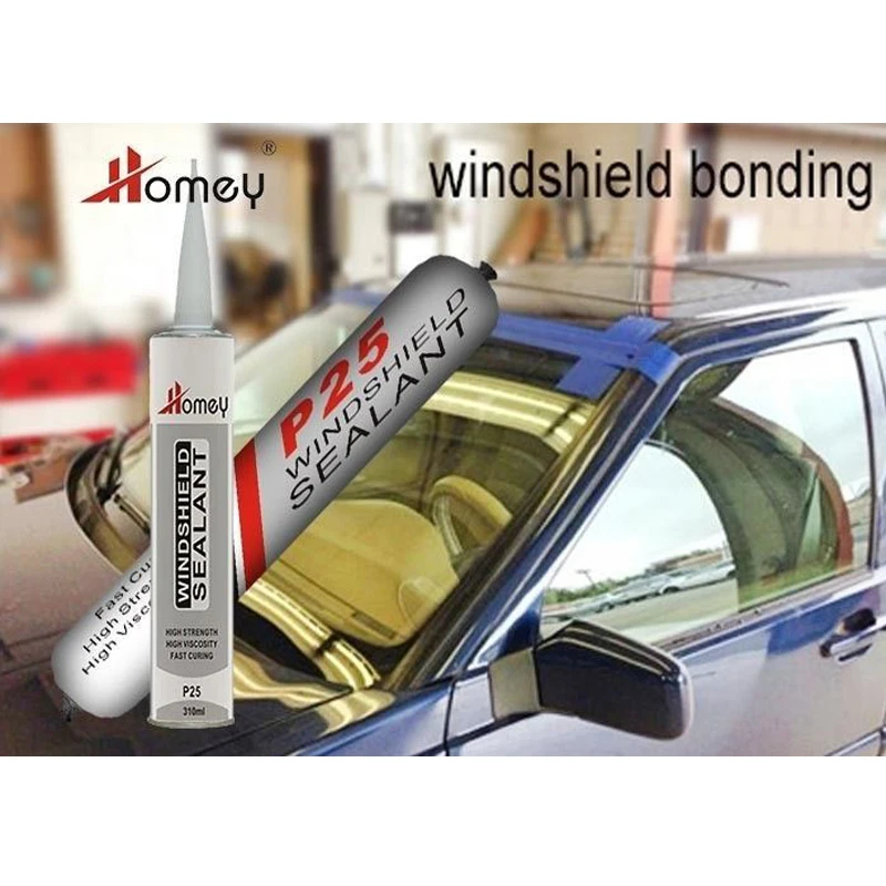 Homey Factory 310ml Windshield sealant polyurethane sealant for Automotive Glass Polyurethane sealant