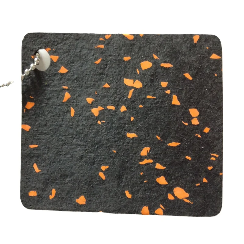 Лидер продаж, резиновый напольный коврик для тренажерного зала, напольный коврик для тяжелой атлетики, цветные гранулы из этиленвинилацетата с шумоподавлением, резиновый напольный коврик для тренажерного зала