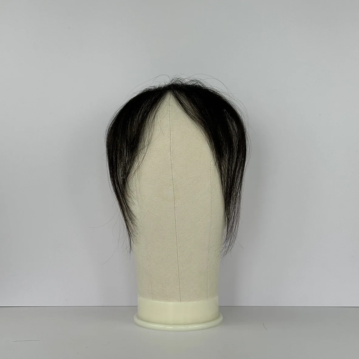 Hot Selling Baby Hair Bangs Clip In Fringe Pretty Invisible Front Hair Extension Clip-In 3D Human Hair Bangs Colored