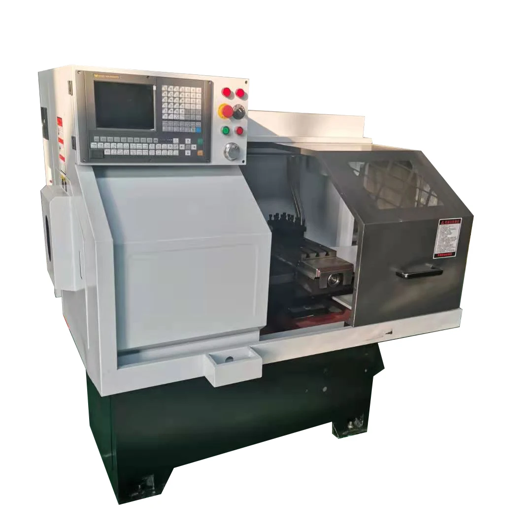 mini metal working cnc lathe machine 0640 with high precision