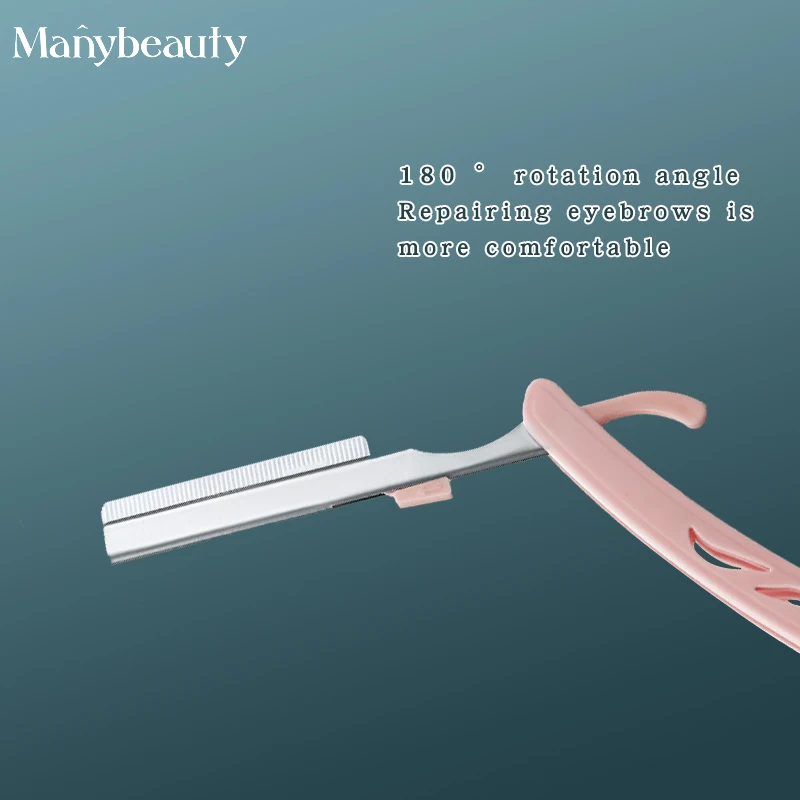 Portable Hairdressing Haircut Razor Folding Razor Shaving Hairdressing Eyebrow Trimming Shaving Tool