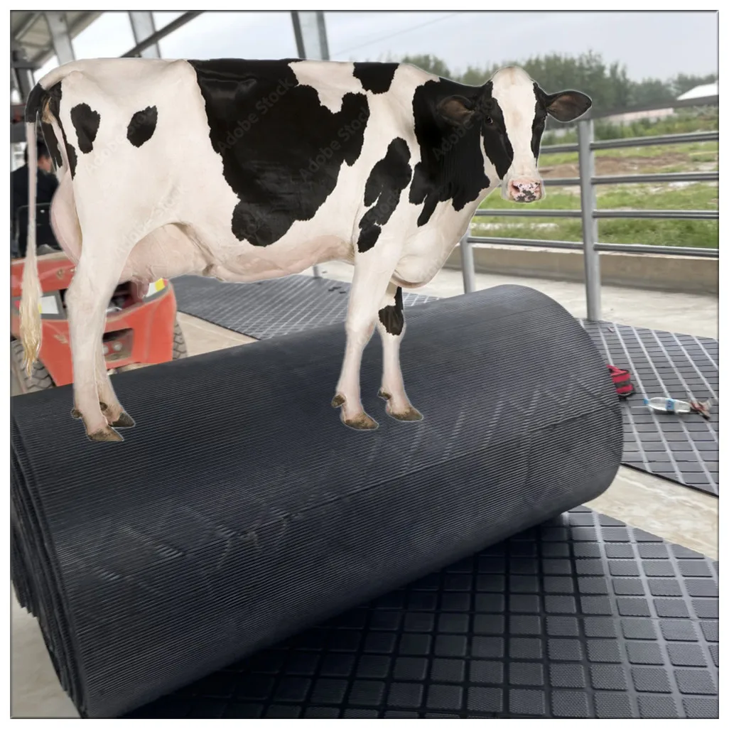 Hot sale livestock equipment agricultural rubber mat  for cows / horses /cattle/ goats stall / stable/cubicle